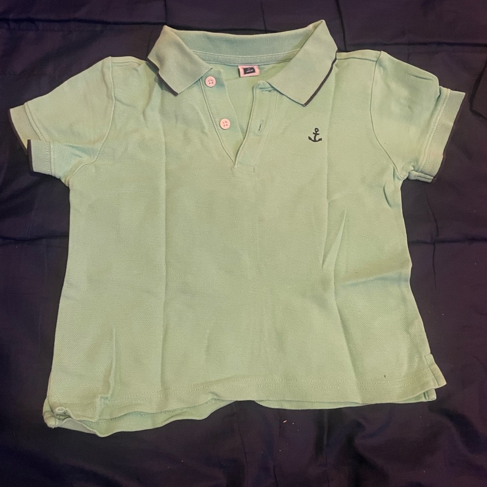 Mint Green Kids Polo Shirt